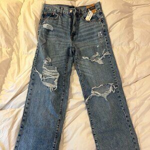 Aeropostale High Rise Baggy Jean